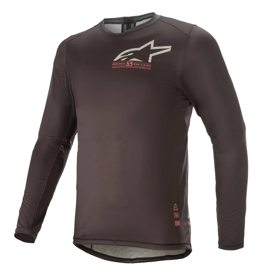 Alpinestars Alps 6.0 V2 Jersey - Long Sleeve 2XL / Black/Coral