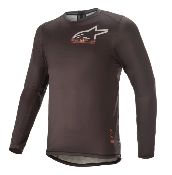 Alpinestars Alps 6.0 V2 Jersey - Long Sleeve 2XL / Black/Coral
