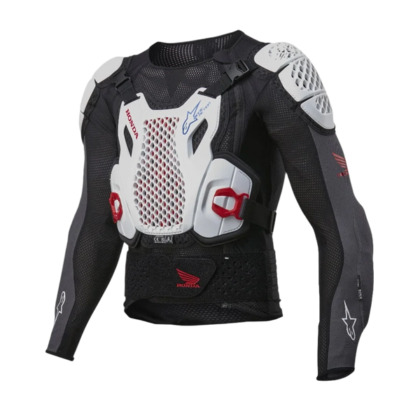 Alpinestars Honda Bionic Plus V2 Protection Jacket 2XL / Black/White/Blue/Bright Red