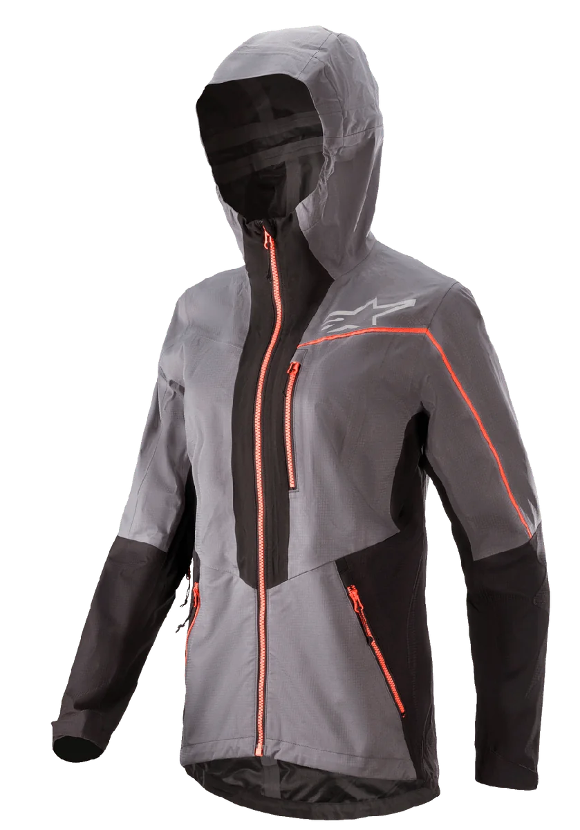 Alpinestars Women Stella Tahoe 8.0 Waterproof Jacket XL / Grisaille/Black/Coral Fluo