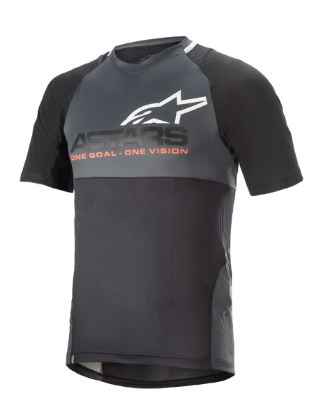 Alpinestars Drop 8.0 Jersey - Short Sleeve 2XL / Black/Coral