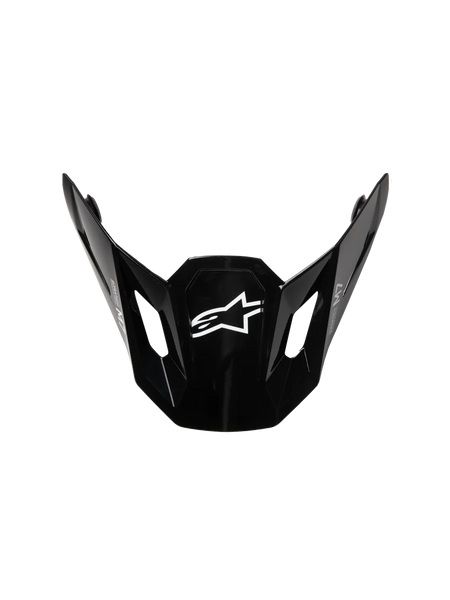 Alpinestars S-M7 Solid Visor One Size / Black Glossy