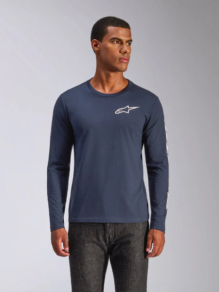 Alpinestars Trackside CSF T-Shirt - Long Sleeve 2XL / Navy