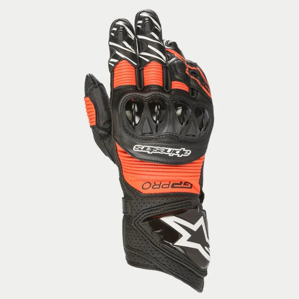 Alpinestars GP Pro RS3 Gloves 3XL / Black/Red Fluo