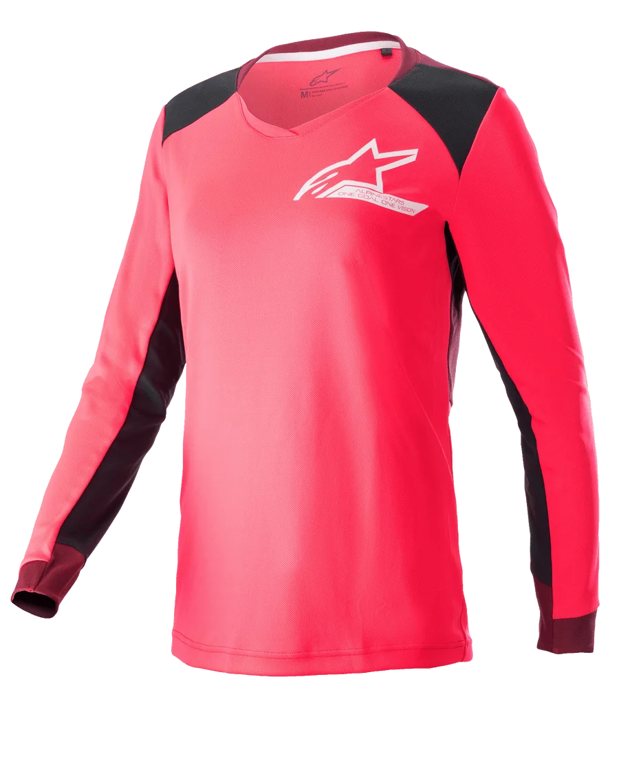 Alpinestars Women Stella Drop Jersey - Long Sleeve XL / Diva Pink