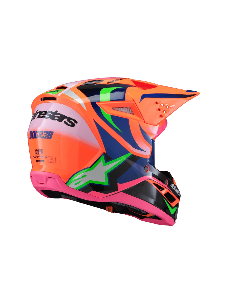 Alpinestars Limited Edition SM3 Youth Deegan Helmet ECE06/DOT