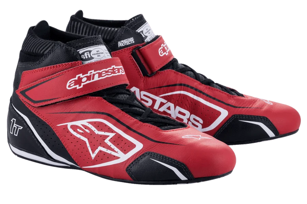 Alpinestars Tech-1 T V3 Shoes 13 / Red/Black/White