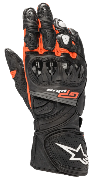 Alpinestars GP Plus R V2 Gloves 3XL / Black/Red Fluo