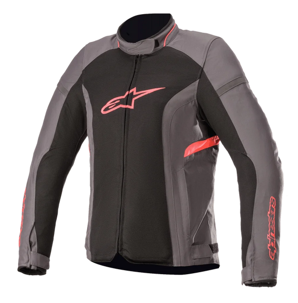 Alpinestars Women Stella T-Kira V2 Air Jacket 2XL / Tar Gray/Black/Diva Pink