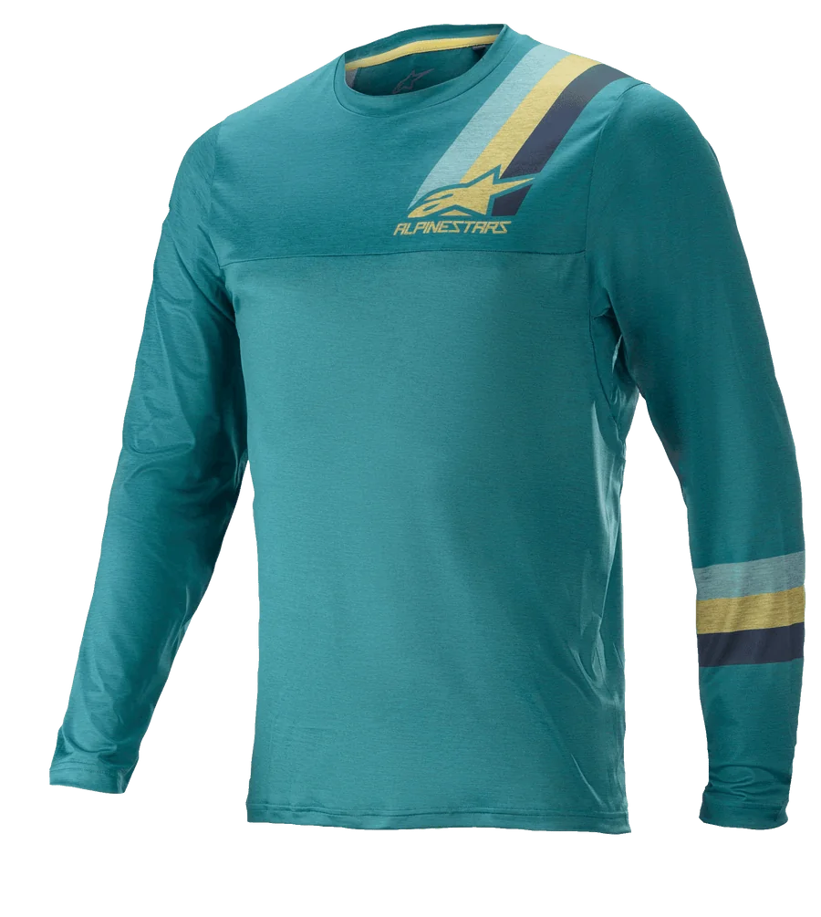 Alpinestars Alps 4.0 Jersey - Long Sleeve 2XL / Melange/Emerald/Ceramic/Celery