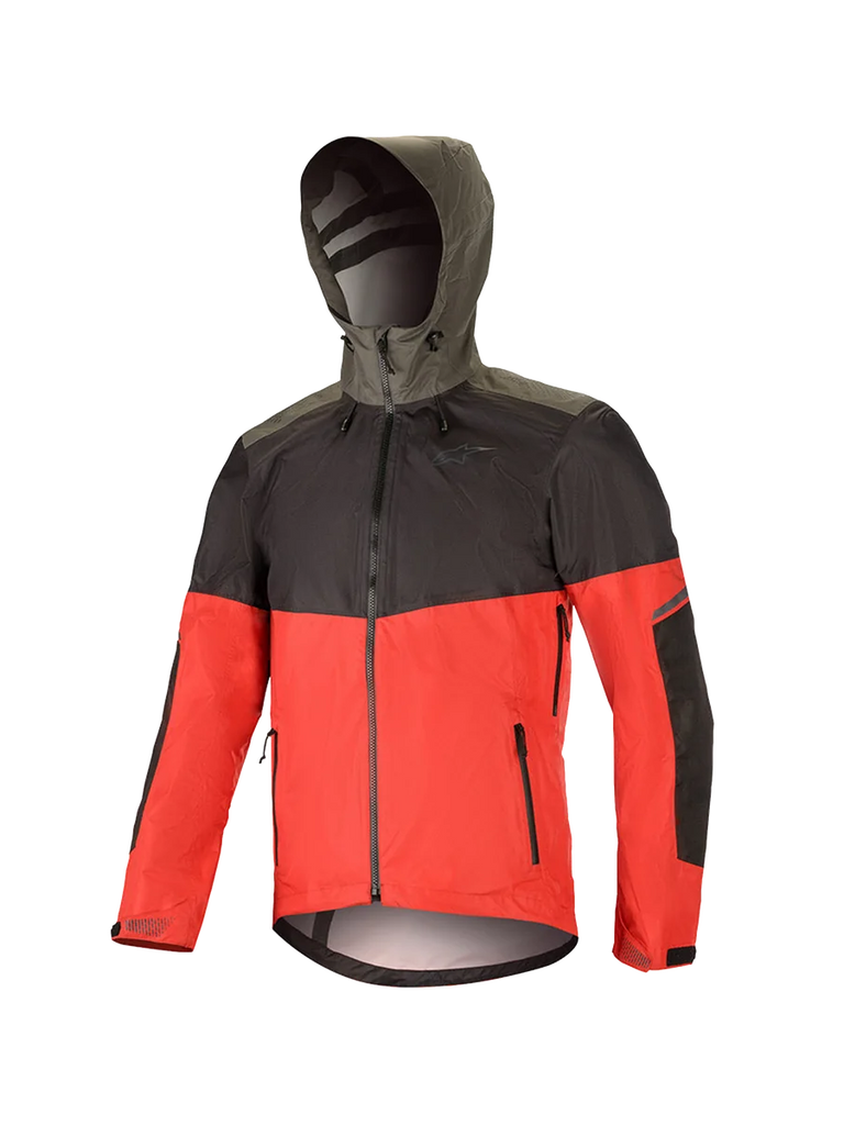 Alpinestars Tahoe Waterproof Jacket 2XL / Black/Red/Dark Shadow