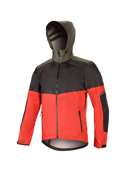 Alpinestars Tahoe Waterproof Jacket 2XL / Black/Red/Dark Shadow