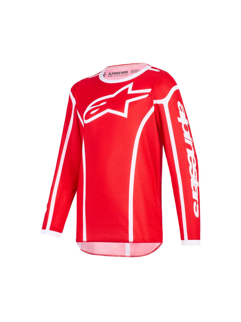 Alpinestars 2026 Youth Fluid Apex Jersey XL / Red/White