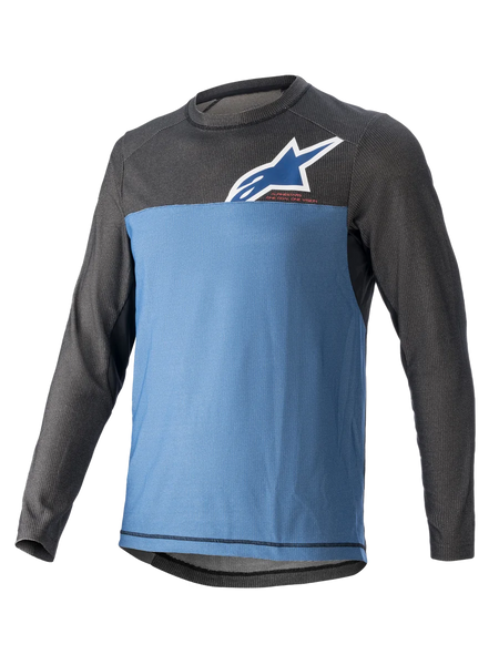 Alpinestars Alps 8 V2 Jersey - Long Sleeve 2XL / Mid Blue/Black/Coral