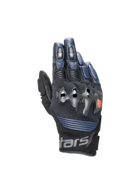 Alpinestars Halo Leather Gloves 3XL / Dark Blue/Black