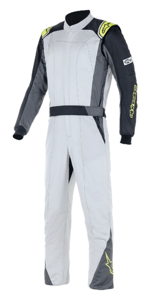Alpinestars Atom SFI Bootcut Suit 44 / Silver/Anthracite/Yellow Fluo
