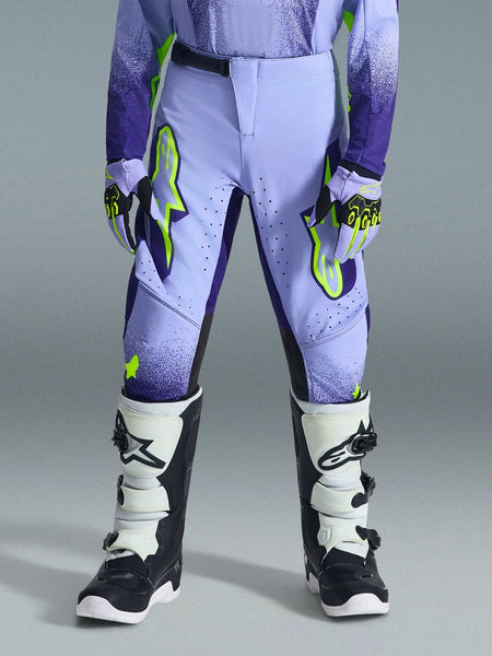 Alpinestars 2026 Youth Supertech Scenz Pants 26 / Purple/Yellow Fluo