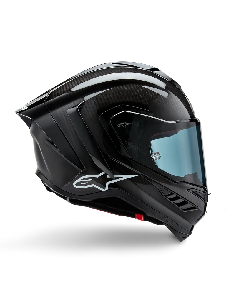 Alpinestars Supertech R10 Solid Helmet 2XL / Black Carbon Matte & Glossy