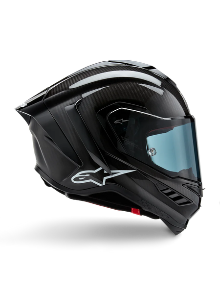 Alpinestars Supertech R10 Solid Helmet 2XL / Black Carbon Matte & Glossy