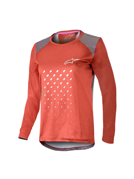 Alpinestars Women Stella Alps 6.0 Jersey - Long Sleeve L / Red
