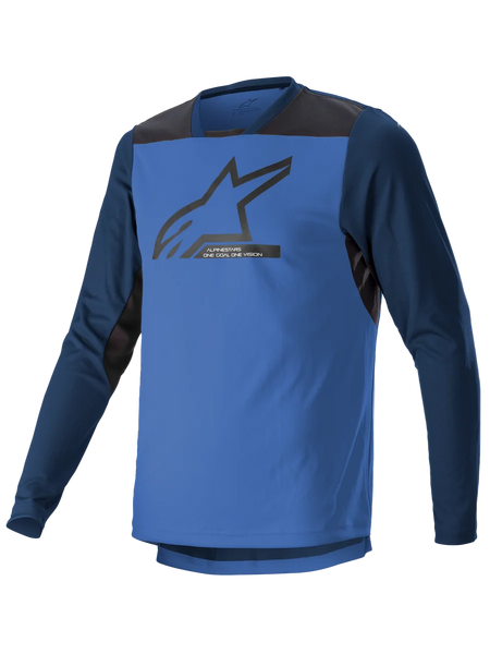 Alpinestars Drop 6 V2 Jersey - Long Sleeve 2XL / Mid Blue/Black