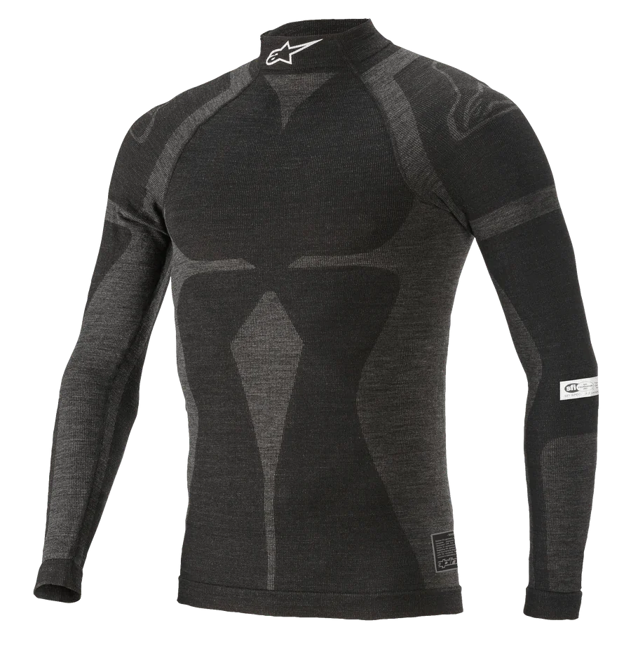 Alpinestars ZX Evo V2 Long Sleeve Top M/L / Black/Gray