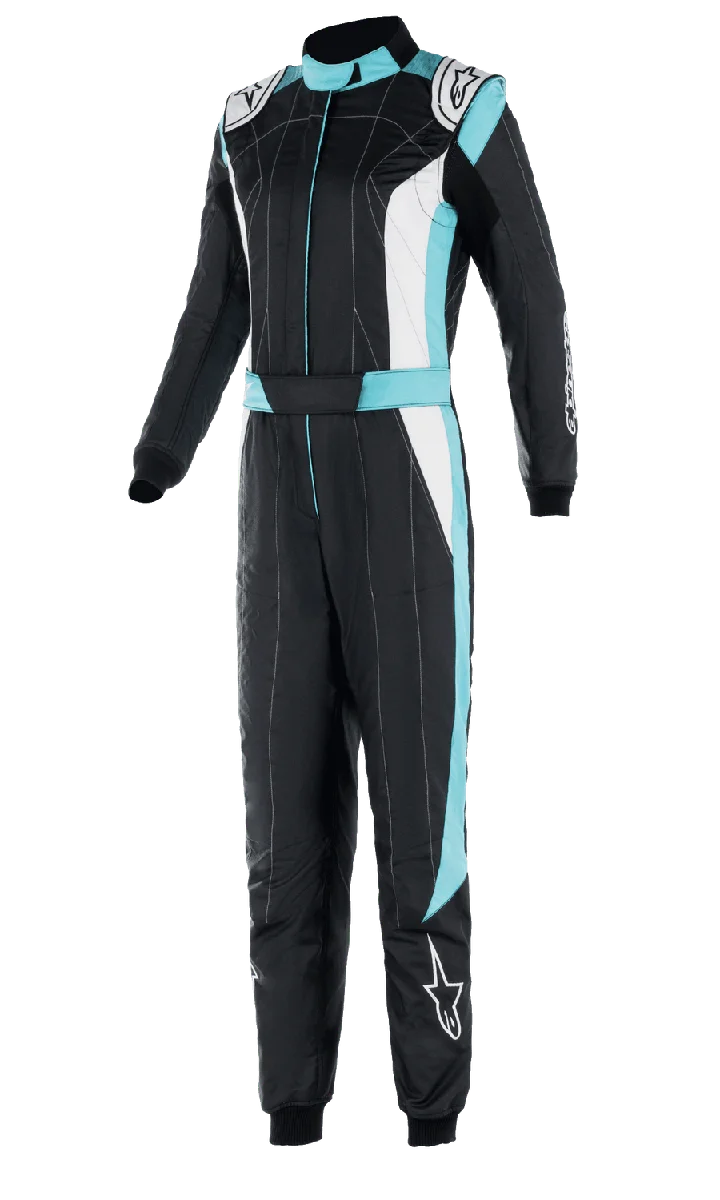 Alpinestars Women Stella GP  Pro Comp V2 Suit 48 / Black/Turquoise/White