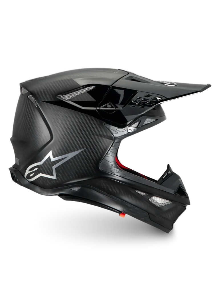 Alpinestars Supertech M10 Fame Helmet Black Carbon Matte & Glossy