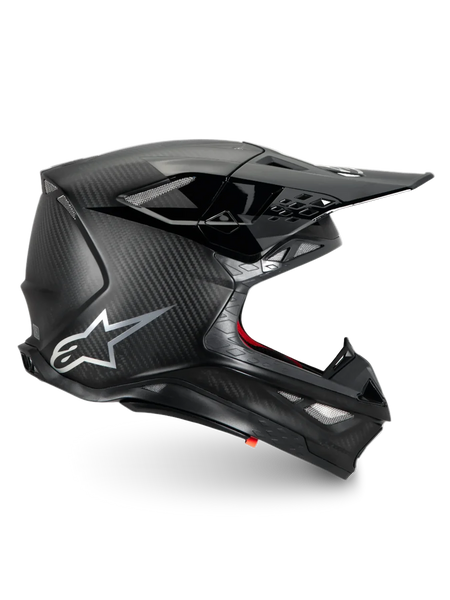 Alpinestars Supertech M10 Fame Helmet Black Carbon Matte & Glossy