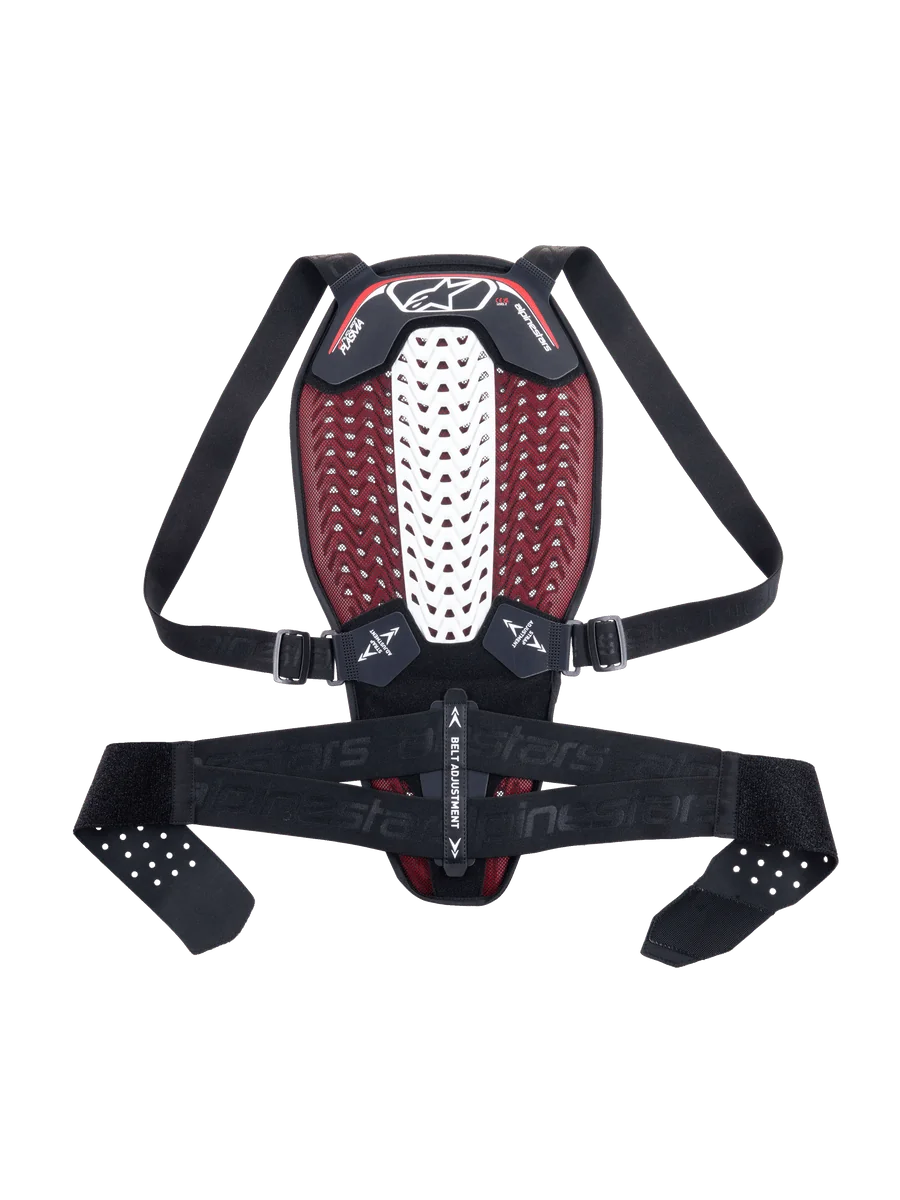 Alpinestars Nucleon Plasma Back Protector XL / Black/White/Red