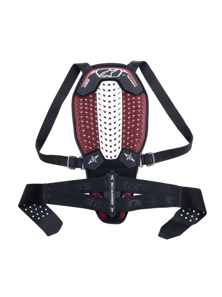 Alpinestars Nucleon Plasma Back Protector XL / Black/White/Red