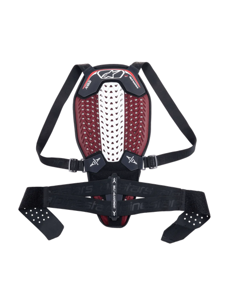 Alpinestars Nucleon Plasma Back Protector XL / Black/White/Red