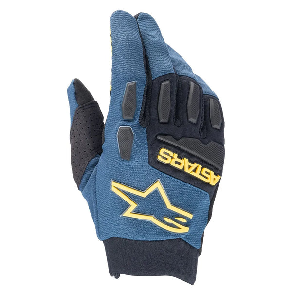 Alpinestars Freeride Gloves 2XL / Dark Navy/Sulphur Yellow