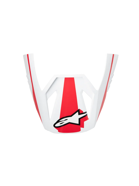 Alpinestars SM3 Heat Visor One Size / Red/White/Black Glossy