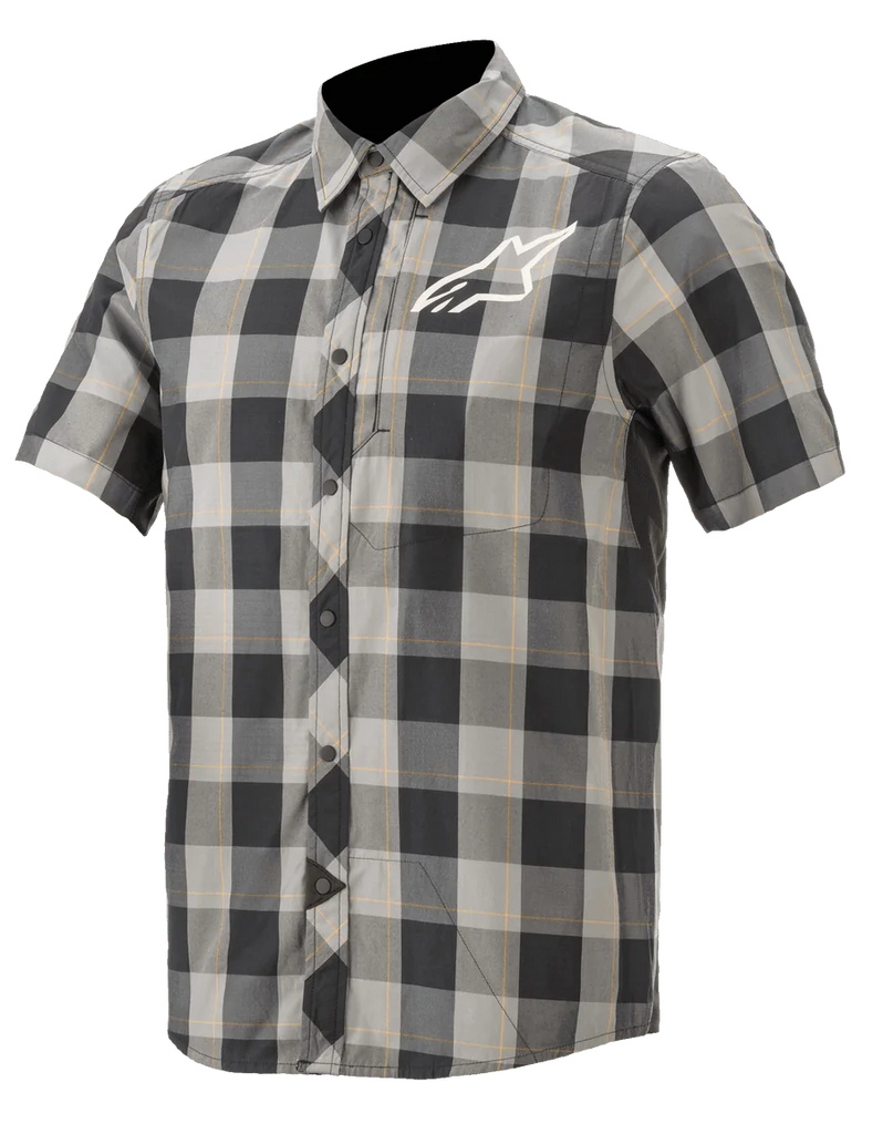 Alpinestars Manual Shirt - Short Sleve XL / Green/Slate Black/Tang