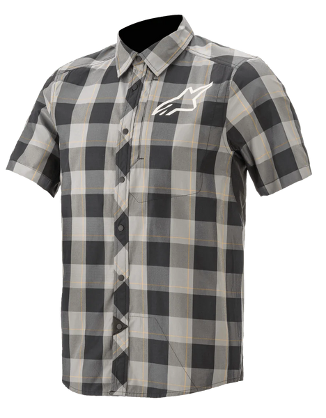 Alpinestars Manual Shirt - Short Sleve XL / Green/Slate Black/Tang