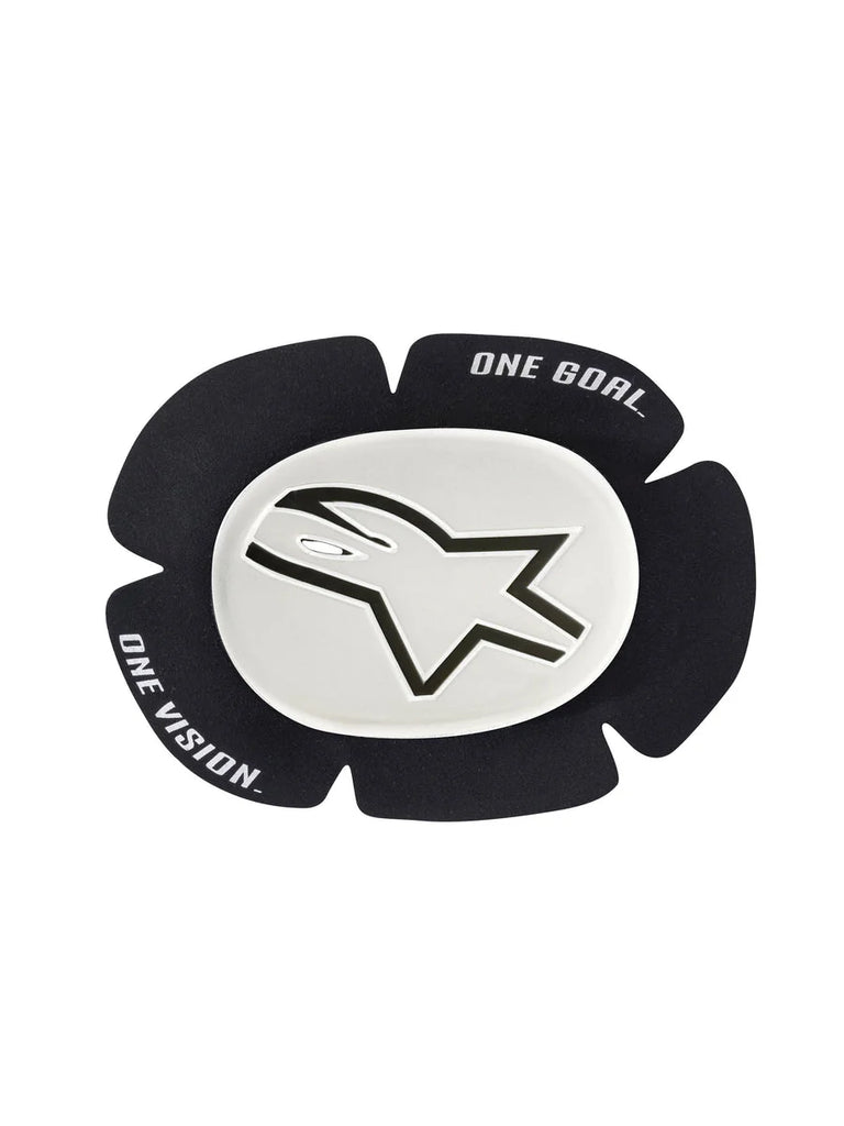 Alpinestars GP Sport Evo Knee Sliders One Size / White/Black
