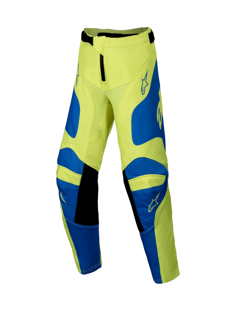 Alpinestars 2025 Youth Racer Veil Pants 28 / Yellow Fluo/Blue