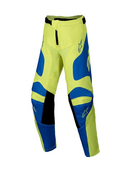 Alpinestars 2025 Youth Racer Veil Pants 28 / Yellow Fluo/Blue