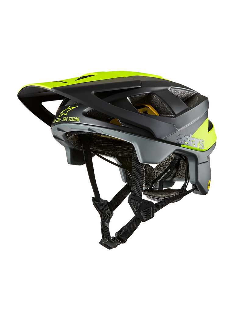 Alpinestars Vector Tech Polar Helmet S / Black/Yellow Fluo/Matte