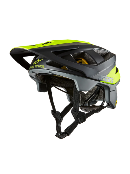 Alpinestars Vector Tech Polar Helmet S / Black/Yellow Fluo/Matte