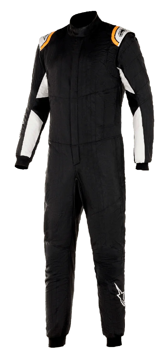 Alpinestars Hypertech V2 Suit 46 / Black/White/Orange Fluorescent