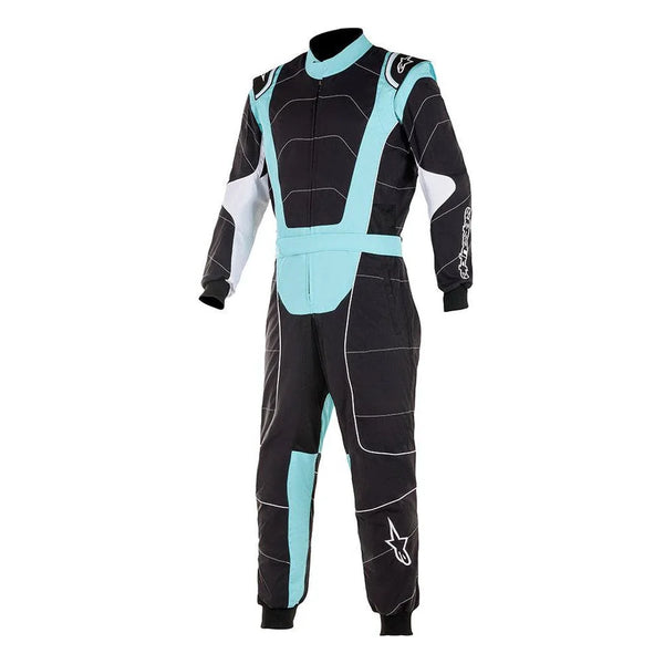 Alpinestars Youth Kmx-3 V2 Suit 120 / Black/Turquoise