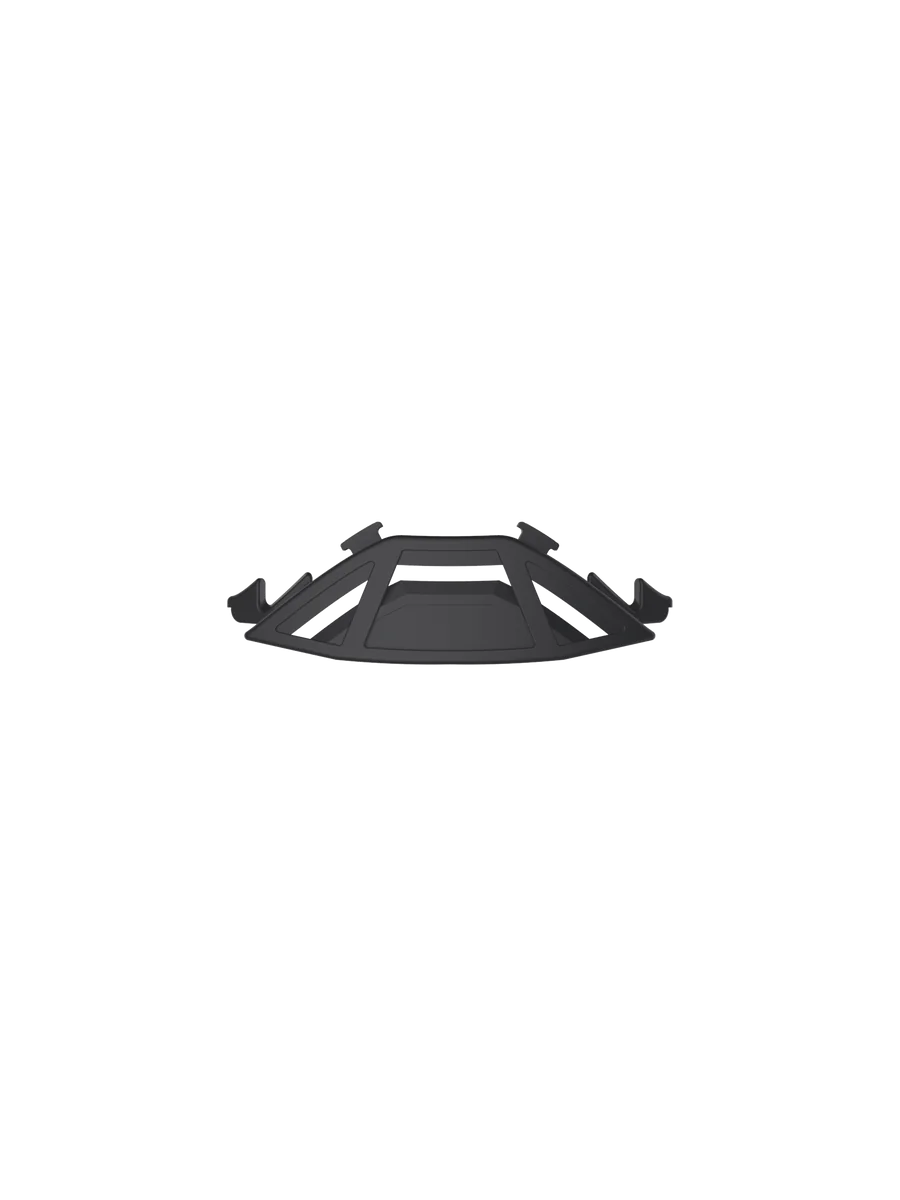 Alpinestars Supertech Nose Guard Replacement, Motocross Goggle Accessory, Black, Durable Plastic Construction