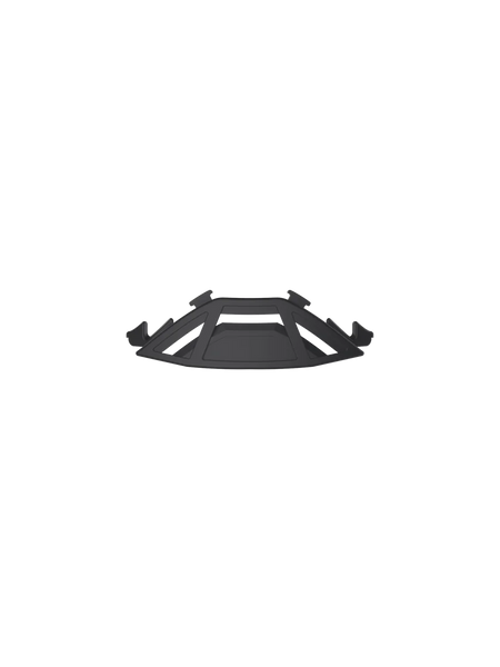 Alpinestars Supertech Nose Guard Replacement, Motocross Goggle Accessory, Black, Durable Plastic Construction