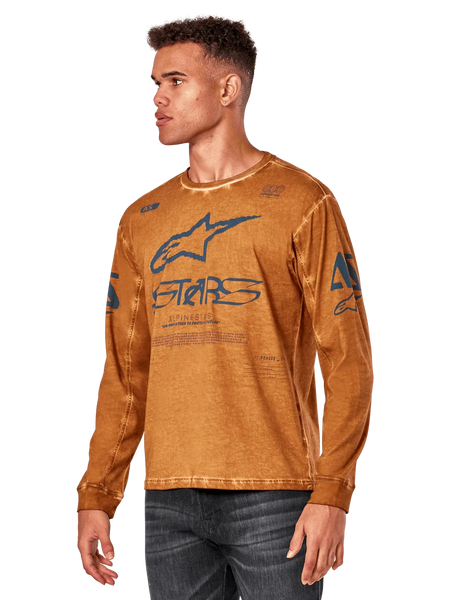 Alpinestars Nook Knit - Long Sleeve 2XL / Rootbeer