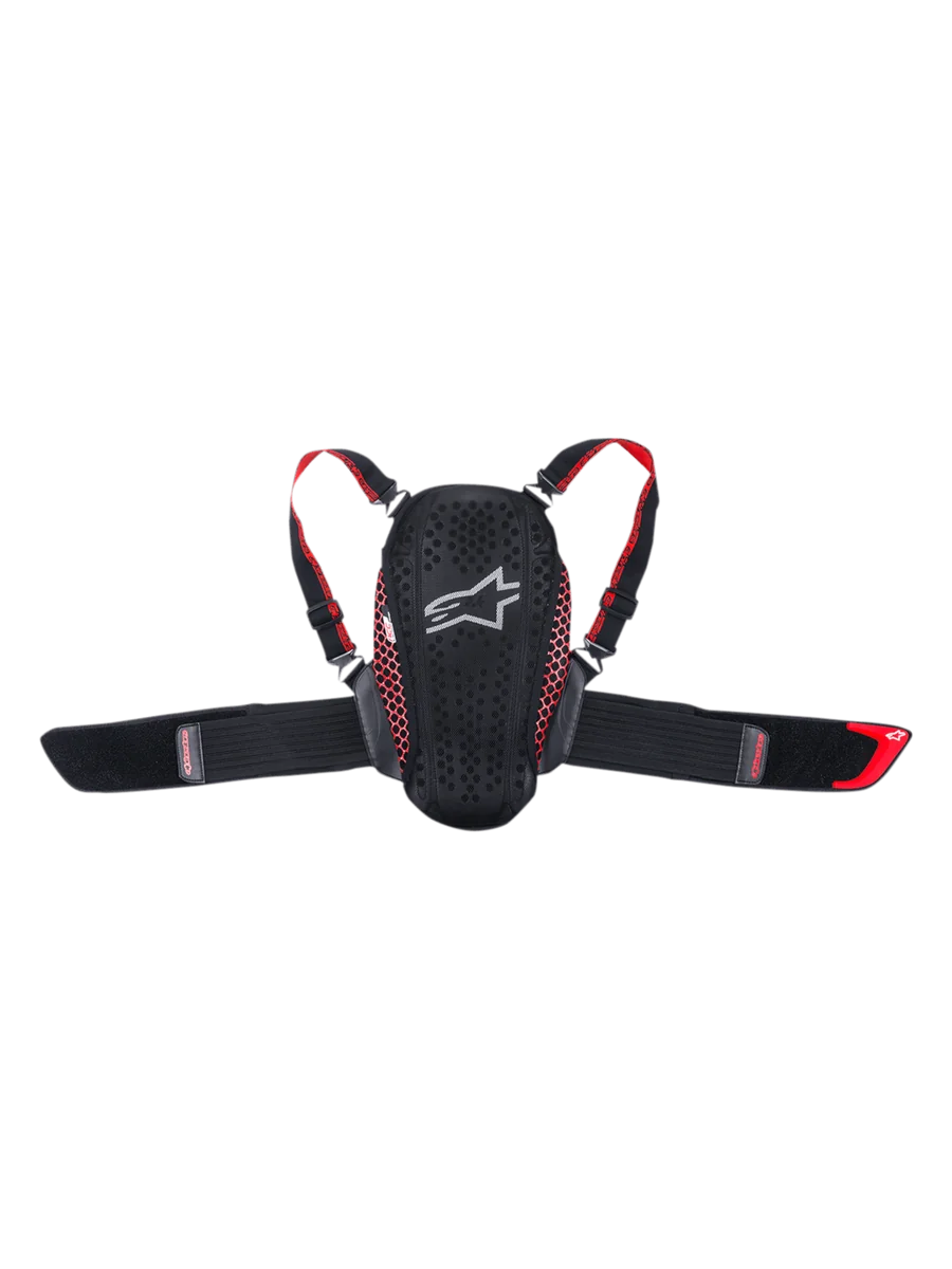 Alpinestars Youth Nucleon Kr-Y Back Protector One Size / Black/Red