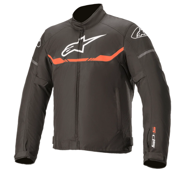 Alpinestars T-SPS Waterproof Jacket L / Black/Red Fluorescent