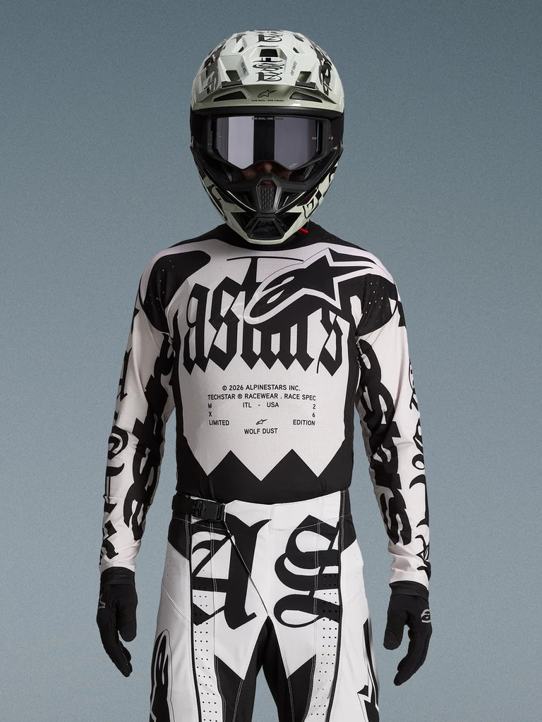 Alpinestars Limited Edition Techstar Wolf Dust Jersey 2XL / Dune Black