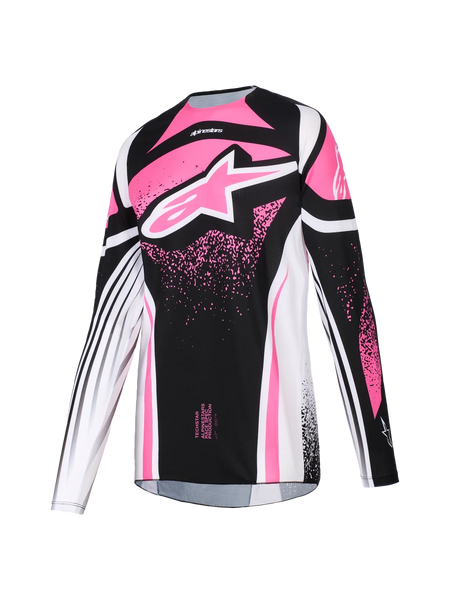 Alpinestars 2026 Stella Techstar Nomur Jersey XL / Black/White/Fuchsia